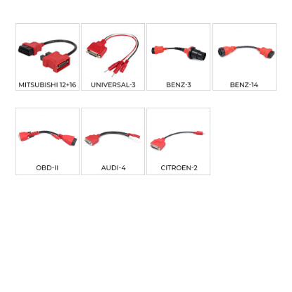 New XTool Diagnostic Upgrade ( Adapters & Cables ) Kit For OBD | Emirates Keys